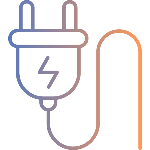 Plug Generic gradient outline icon