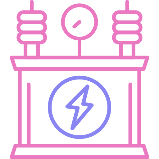 transformator Generic color outline icoon