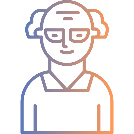 Scientist Generic gradient outline icon