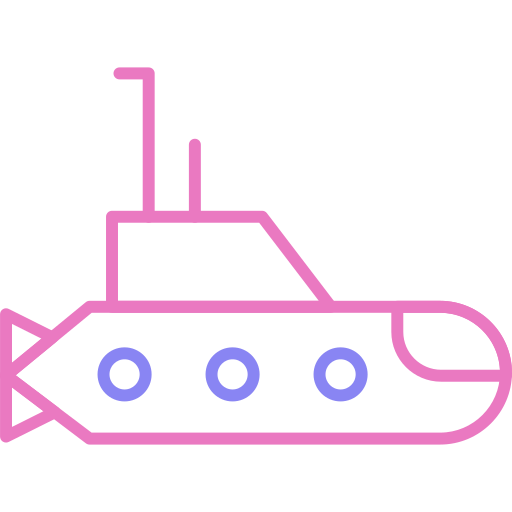 submarino Generic color outline Ícone