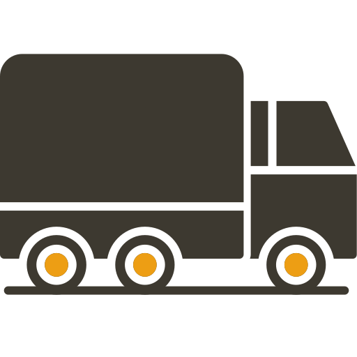 ciężarówka Generic color fill ikona