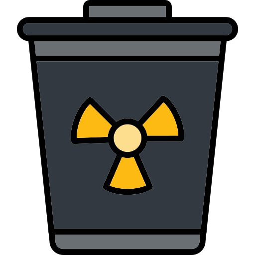 Toxic waste Generic color lineal-color icon