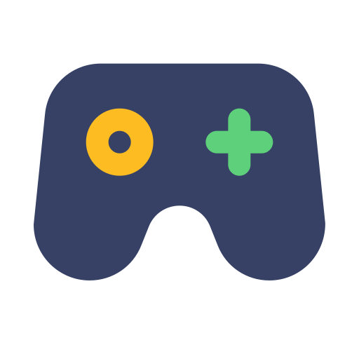 ゲームパッド Generic color fill icon