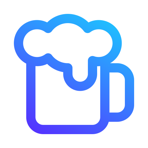 Beer mug Generic gradient outline icon