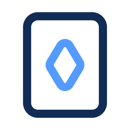 포커 카드 Generic color outline icon