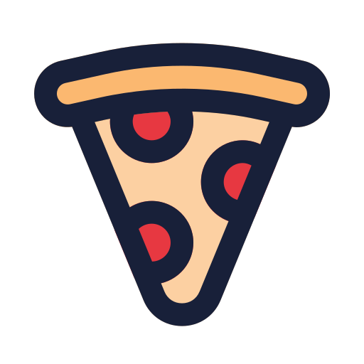 fatia de pizza Generic color lineal-color Ícone