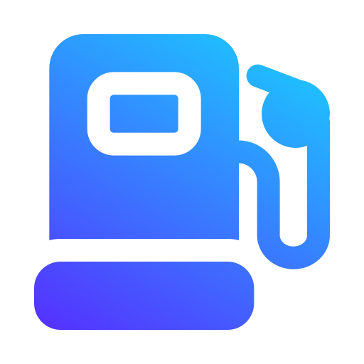 Gas station Generic gradient fill icon