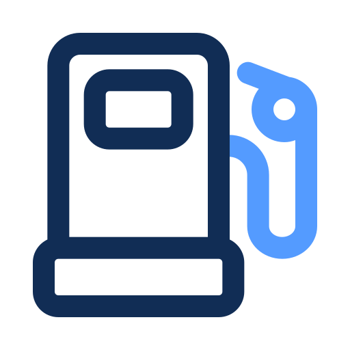 Gas station Generic color outline icon