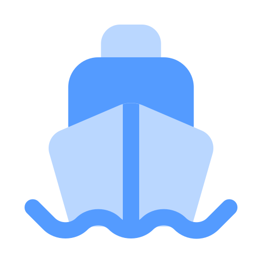 statek Generic color fill ikona