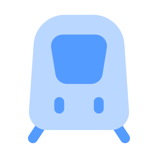 Train Generic color fill icon