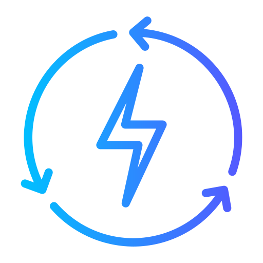 エネルギー Generic gradient outline icon