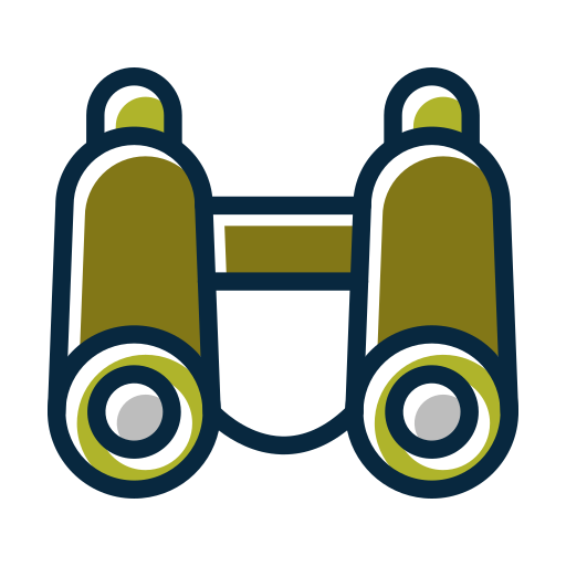 Binoculars Generic color lineal-color icon