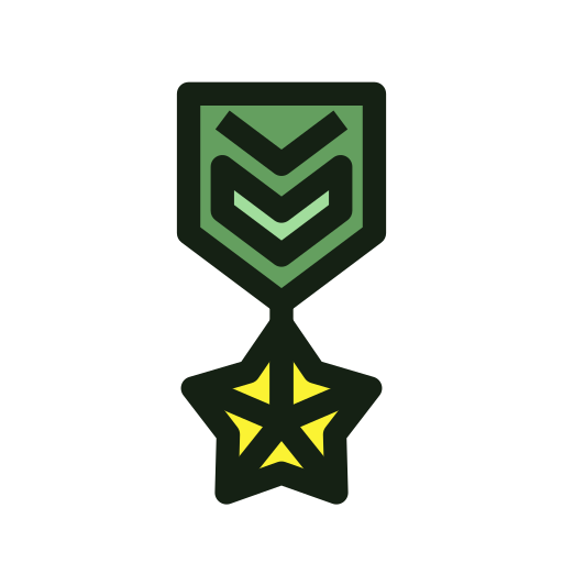 Star medal Generic color lineal-color icon