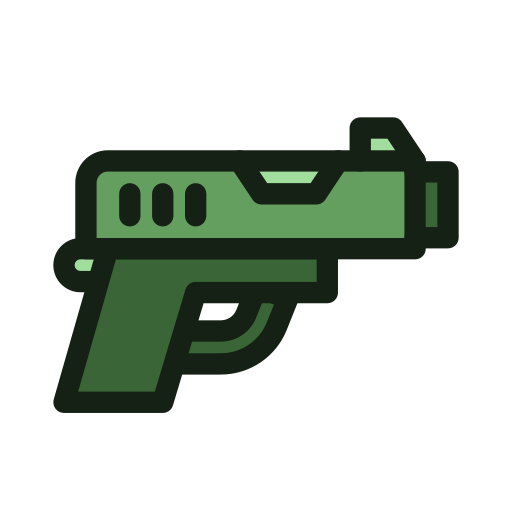 pistolet Generic color lineal-color Icône