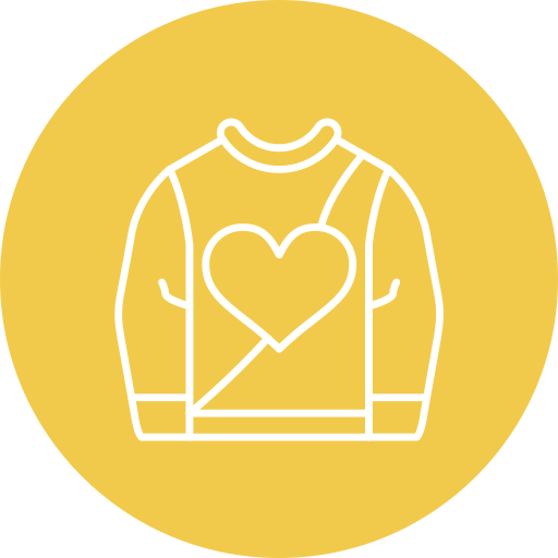 스웨터 Generic color fill icon