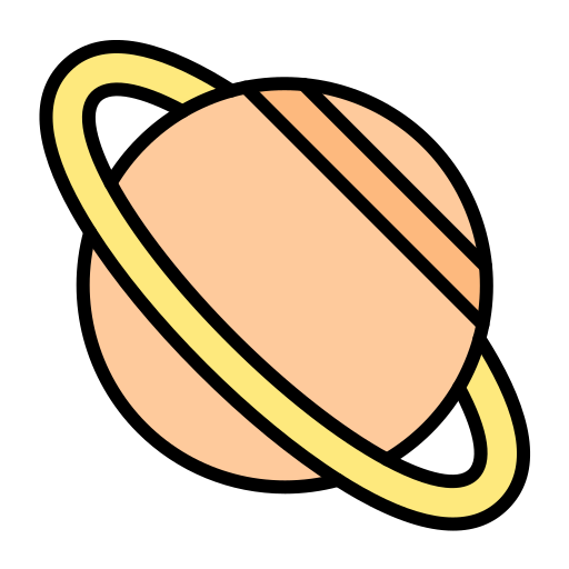 astronomía Generic color lineal-color icono