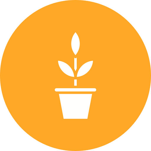 식물 Generic color fill icon