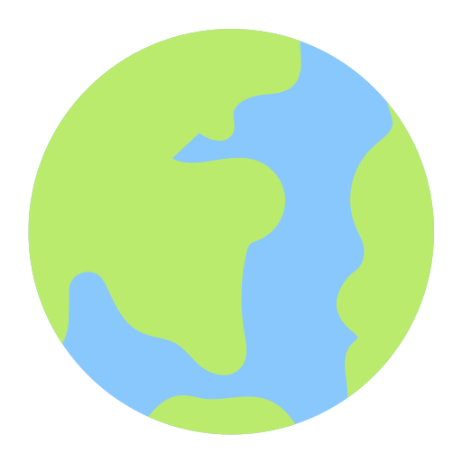 Planet Generic color fill icon