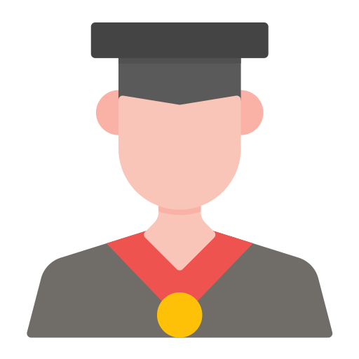 Graduate Generic color fill icon