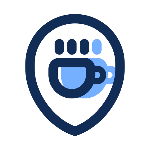 커피 샵 Generic color lineal-color icon