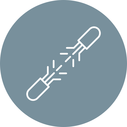Wire connection Generic color fill icon