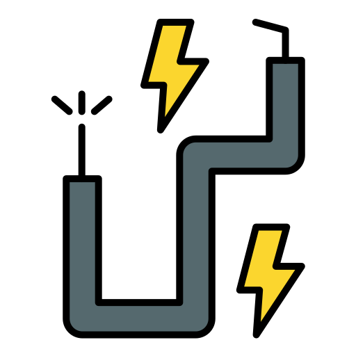 cable de energía Generic color lineal-color icono