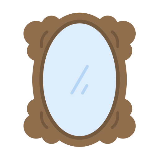 espelho Generic color fill Ícone