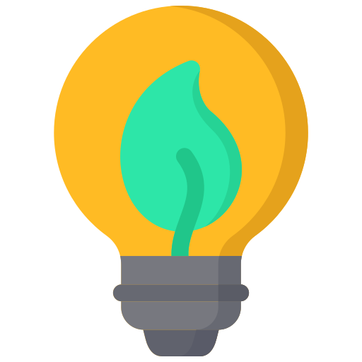 Green energy Generic color fill icon
