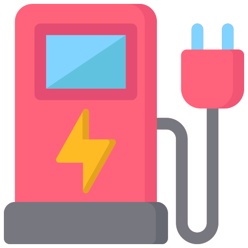 Electric station Generic color fill icon