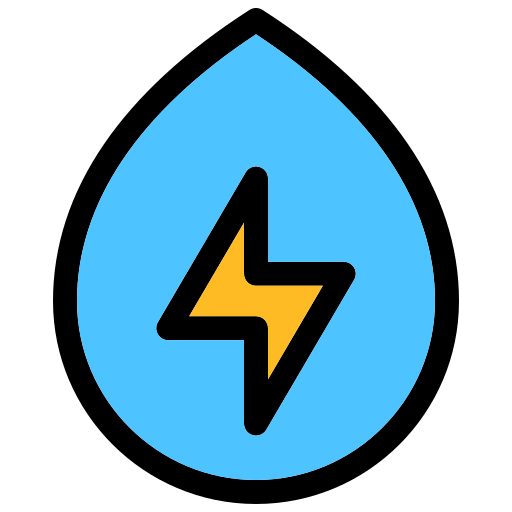 水エネルギー Generic color lineal-color icon