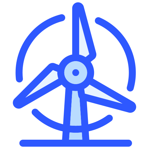 風力タービン Generic color lineal-color icon