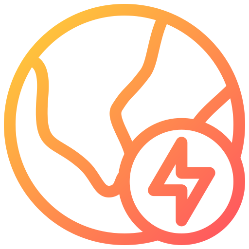 global Generic gradient outline icono