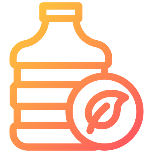 botella reutilizable Generic gradient outline icono