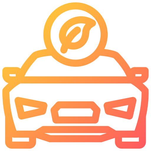 Öko-auto Generic gradient outline icon