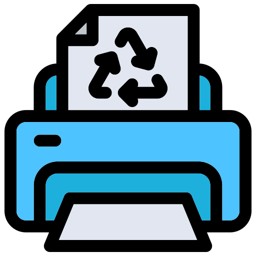 recyclingpapier Generic color lineal-color icon