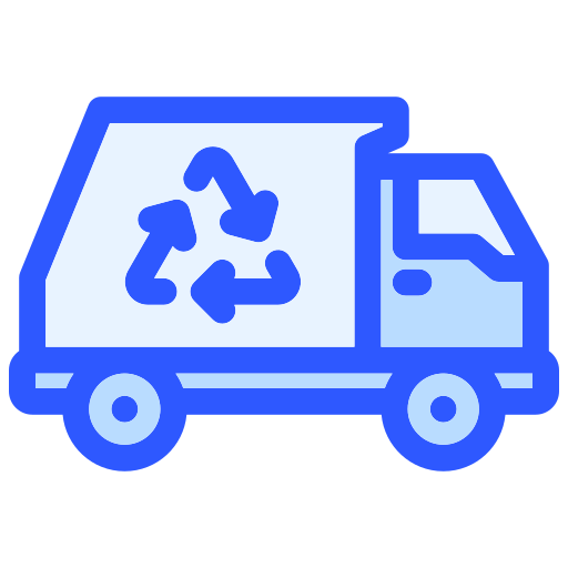 Garbage truck Generic color lineal-color icon
