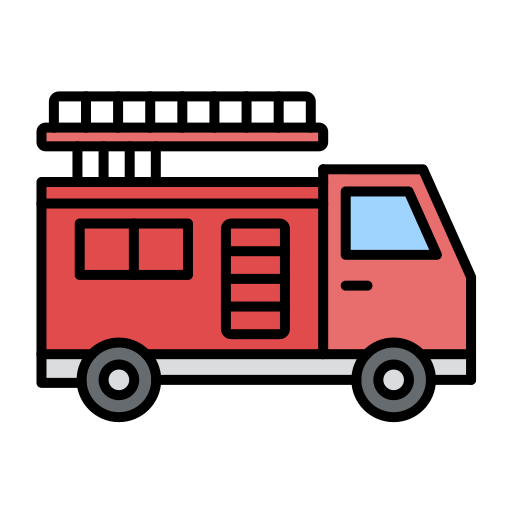 Firetruck Generic color lineal-color icon