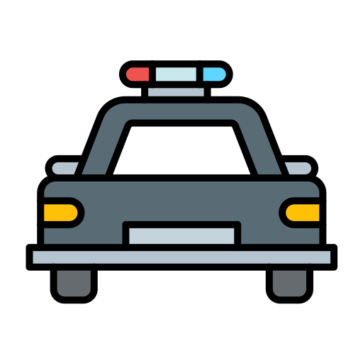 carro de polícia Generic color lineal-color Ícone