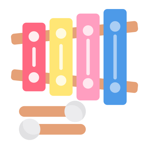 Xylophone Generic color fill icon