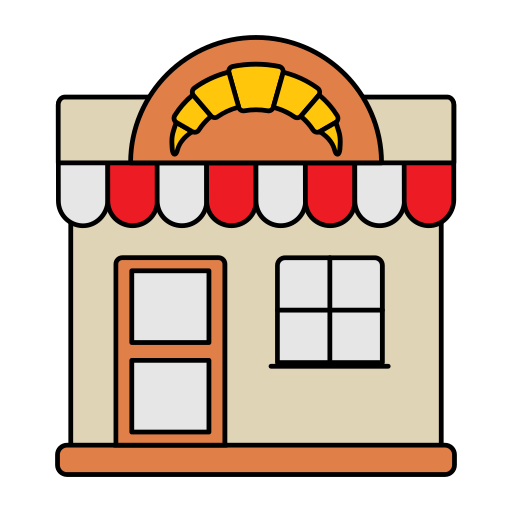 Bakery shop Generic color lineal-color icon