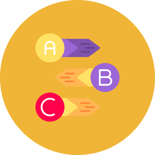 diagram Generic color fill ikona