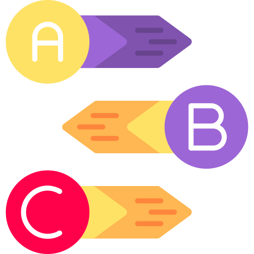 diagrama Generic color fill icono