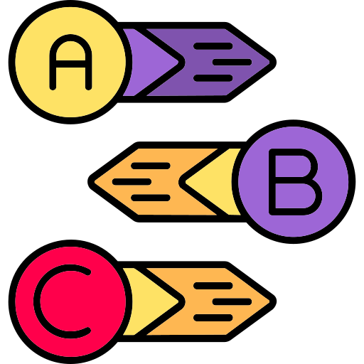 diagramme Generic color lineal-color Icône