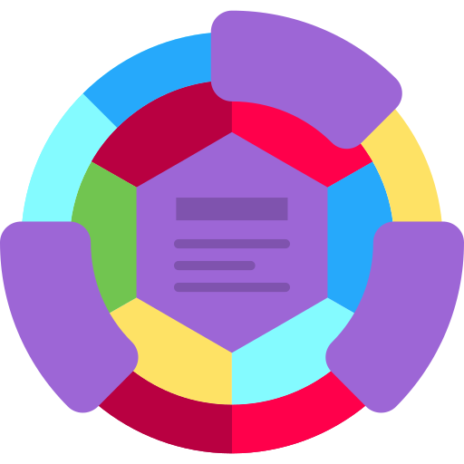 Diagram Generic color fill icon