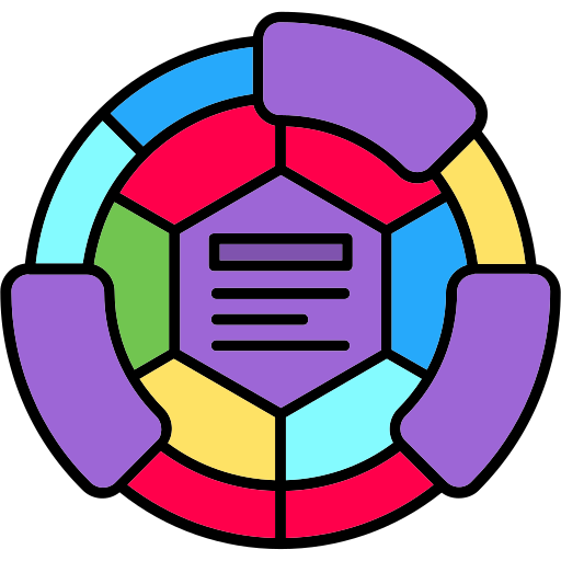 diagramma Generic color lineal-color icona