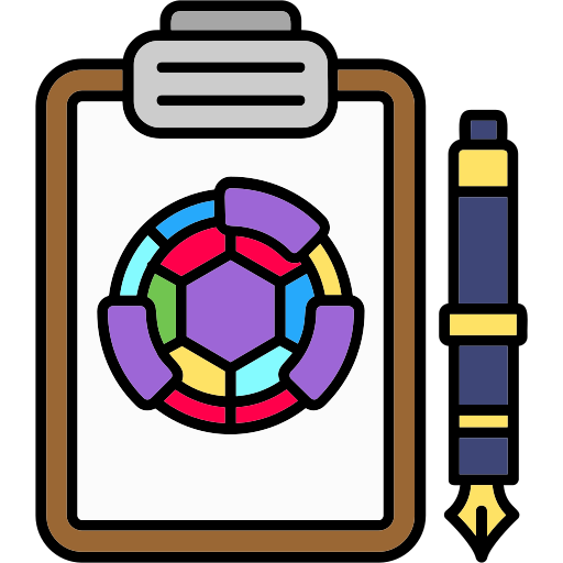 보고서 Generic color lineal-color icon