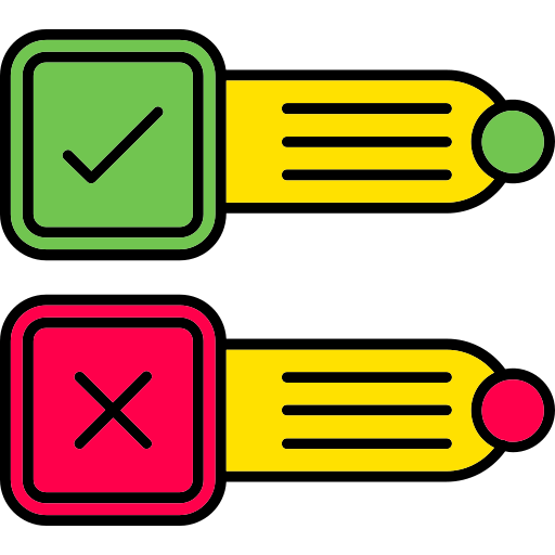 투표 Generic color lineal-color icon