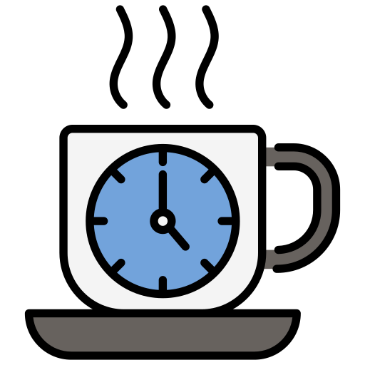 tempo del caffè Generic color lineal-color icona