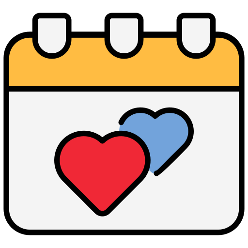 Valentine day Generic color lineal-color icon
