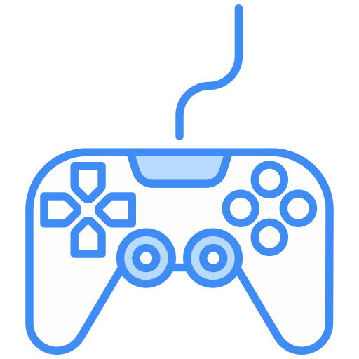 Game console Generic color lineal-color icon
